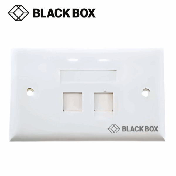 Black Box ,Faceplate USA Style Double Ports