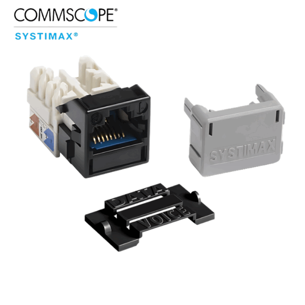 Commscope /Systimax Jack Cat6  -  Black
